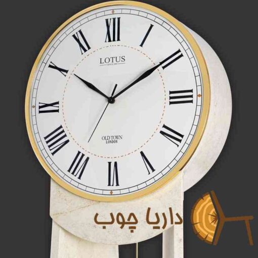 ساعت ایستاده لوتوس مدل WFC-14142-WHITE/GOLD