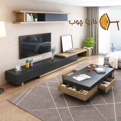 میز تلویزیون مدل New slide TV